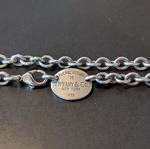 Tiffany & Co Please Return To Tiffany Choker Sterling Silver